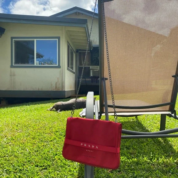 ❌SOLD ❌PRADA “messenger” repurposed bag - Picture 6 of 14